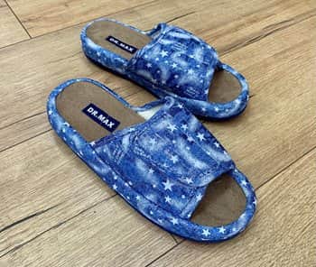 נעלי בית דגם צילה כחול