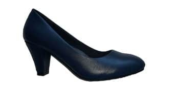 נעלי עקב דגם LORY כחול 5393-1