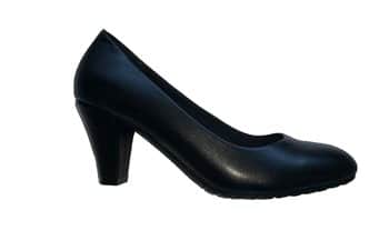 נעלי עקב דגם LORY שחור 5393-1