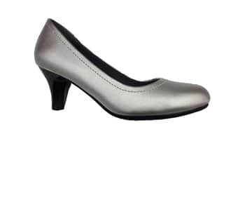 נעלי עקב דגם OLGA כסף 8090-1