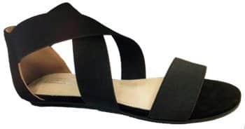 סנדלים שטוחות דגם : דניאלה .SH4749-1 שחור