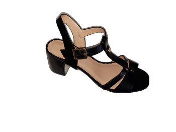 סנדלי עקב דגם : גו'די. GP 2973-19 שחור