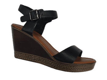 סנדלי עקב דגם : זהבה. IR69860-2 שחור