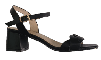 סנדלי עקב דגם; לוסינדה. GP36778-6 שחור