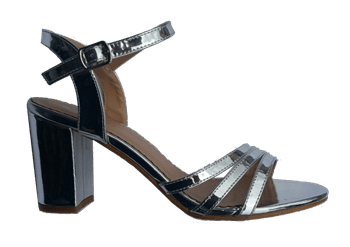 סנדלי עקב דגם לידייה. EM 1520-18 כסף