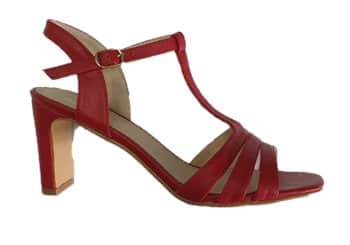 סנדלי עקב דגם: נאדיה. GPA 1727-5 אדום