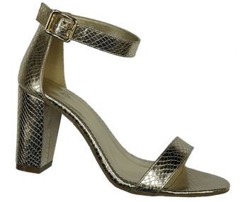 סנדלי עקב דגם: לוליטה. DC 39237-56 זהב