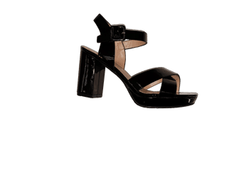 סנדלי עקב. דגם : ויקטוריה. GP 26071-11 שחור