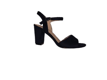 סנדגלי עקב. דגם:יאנה. SH 001-5A נובוק שחור