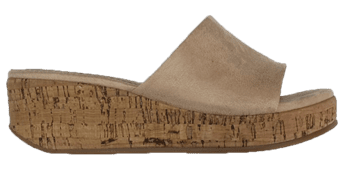 סנדלי עקב. דגם: פלאיה. EM8201--B1 בז'