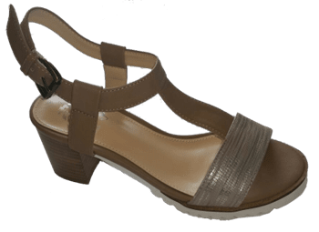 דגם: יולנדה. סנדלי עקב SH005-2 בז'