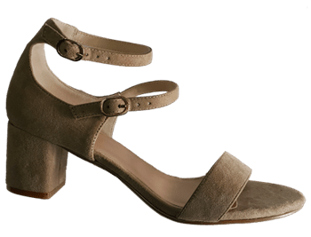 דגם: קיילי. סנדלי עקב. H26302-A108 בז נובוק