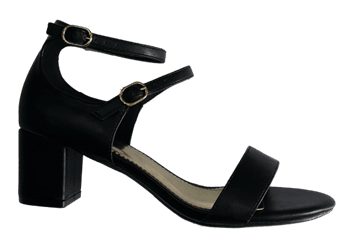 דגם: קיילי. סנדלי עקב. H26302-A108 שחור מט