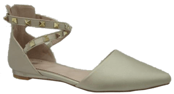 דגם: קייט. סנדל שטוח. GC1259-72 זהב מטלי