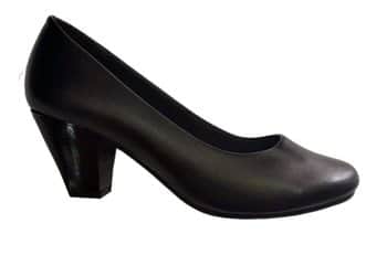 נעלי עקב אורטופדיים. דגם: RONA. שחור 5107-2