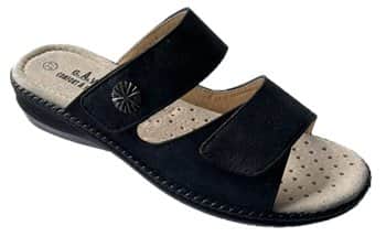 סנדלים אורטופדיות לנשים דגם: ג'ולי 7702-15 שחור