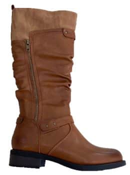 מגף לנשים שטוח דגם ולרי