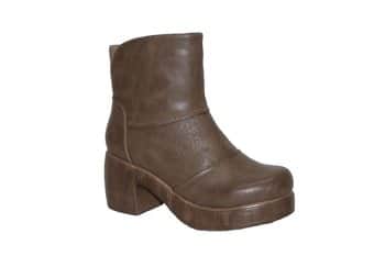 מגף לנשים קצר פלטפורמה דגם נעמה