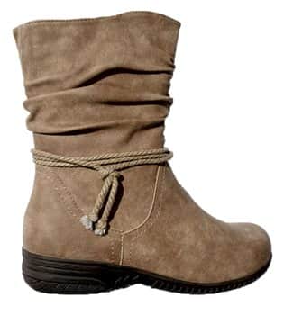 מגפיים לנשים שטוח דגם אילת