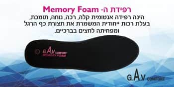 רפידת Memory Foam